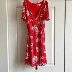 Madewell Retro Vibes Wrap & Button Detail Sundress